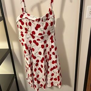 Retro ModCloth Cherry Dress, 2X